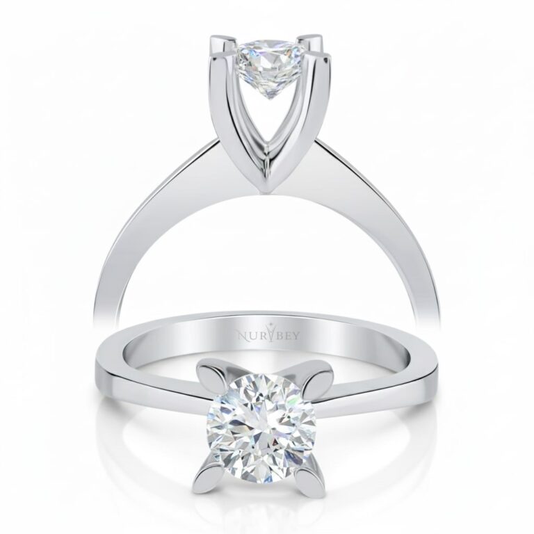 0,70 Karat Tektaş Pırlanta Yüzük